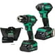 thumbnail image 1 of Juego de herramientas eléctricas Metabo HPT 18V MultiVolt™ Inalámbrico KC18DEXQB, 1 of 9