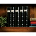 BellagioItalia CD/DVD Storage Binder Black Leather 144Disc