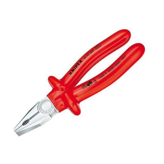 Knipex - VDE Combination Pliers Dipped Handles 200mm