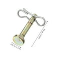 thumbnail image 2 of 5 Sets Sturdy Shear Pin and Cotter Pin Compatible for 714-04040 738-04124, 2 of 9