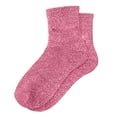 thumbnail image 2 of Dakiuu Women Girls Novelty Glitter Slouch Ankle Socks Sparkly Metallic Casual Kids Bright Retro Piles Scrunch Short Socks Stacked Boot Socks for Carnival Dress, 2 of 4