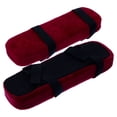 thumbnail image 1 of OULII 2Pcs Memory Sponge Arm Pillows Dark Red for Office and Gaming Chair Armrest, 1 of 8