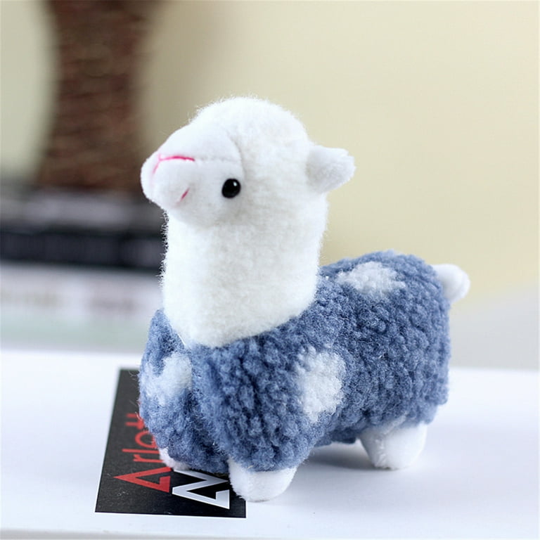 Gasue Kids Party Favors Alpaca Keychain Plush Easter Llama Plushie Pendant Gift Sheep Doll Stuffed Toy for Kid Sky Blue Walmart