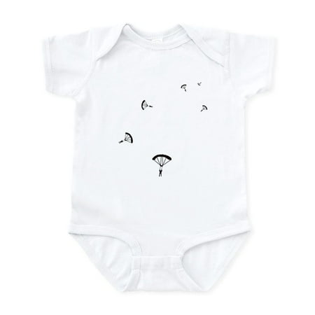 

CafePress - Skydive Smokeswirls Infant Bodysuit - Baby Light Bodysuit Size Newborn - 24 Months