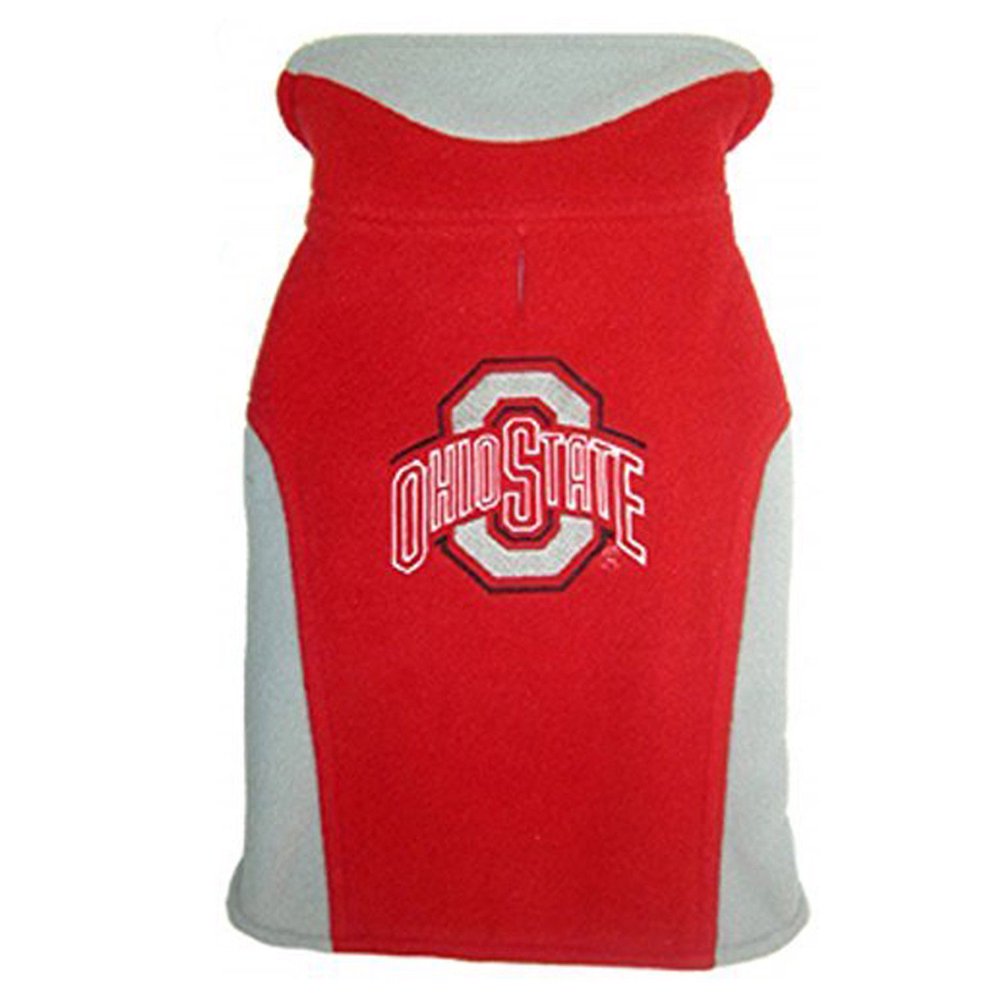 Pets First Collegiate Ohio State Buckeyes Dog Fleece Vest keep your
