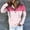 Pink, variant on WXLWZYWL Womens Fall Tops Womens Hoodies Striped Long Sleeve Sweat Shirts Cute Flowy Henley Shirt Casual Dressy Blouses for Leggings
