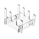 thumbnail image 3 of Organizador de platos, escurridor de platos, escurridor de platos, escurridor de platos lavable multicapa, escurridor de platos, 3 niveles, 3 of 9