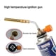 thumbnail image 1 of Cabezal de pistola pulverizadora portátil de 3 piezas, quemador de gas para soldadura de alta temperatura, pistola de gas de llama, accesorios para equipos de calor para barbacoa y acampada al aire l, 1 of 4