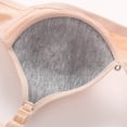 thumbnail image 6 of Soft Wireless Front Button Bra for Women Full Coverage Supportive Comfort Underwear with Adjustable Straps, 6 of 6
