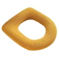 thumbnail image 1 of Laklulu - Funda para asiento de inodoro, más gruesa y suave, con asa para calentar el baño, elástica y lavable, 1 of 5