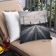 thumbnail image 1 of Ahgly Company Transportation Road Outdoor Throw Pillow, 18 inch by 18 inch, 1 of 6