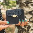 thumbnail image 3 of KAKOWELY Cartera de piel sintética para mujer, cartera con cremallera, tarjetero, 3 of 5