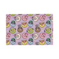 thumbnail image 2 of Rocae Cute Donuts Printed Heat Resistant Place Mats,Classic Hemstitch Cloth Fabric Placemats Imitation Linen Place Mat Table Mats 18x12 inch, 2 of 9