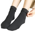 thumbnail image 1 of Calcetines de cama térmica para mujer Ropa de salón de invierno cálida Negro Sunnimix Calcetines de invierno para mujer, 1 of 7