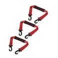 thumbnail image 4 of 3 Pcs Laisse de Patin à Roulettes en Nylon, Sangle de Transport pour Bottes de Ski, Rouge, 4 of 5