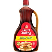 Pearl Milling Company Butter Rich Syrup, 36 fl oz Bottle, 35 Servings, 2 tablespoon serving size