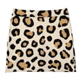 thumbnail image 6 of Beige Background Leopard Print Spots Women's Shorts Non-Slip Single Pocket A-line Trouser Skirt Summer Shorts Casual Shorts for Women, 6 of 7