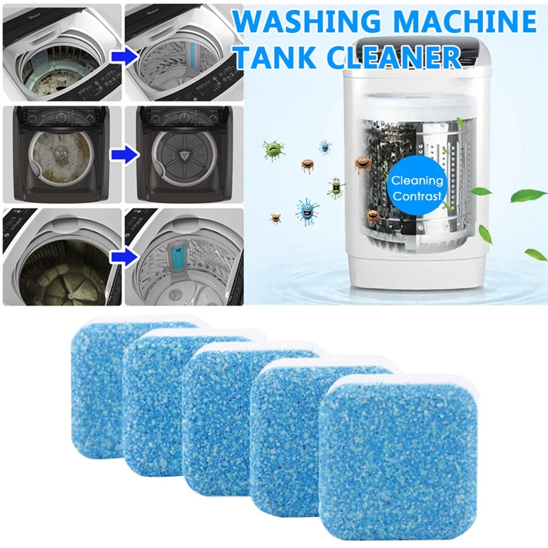 cleaner detergent effervescent tub lavadoras descaler remover pembersih sabun tabung cuci antibacterial bacterial limpiador mercadona pencuci rinse ideco 5pcs solid