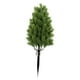 thumbnail image 3 of Árbol artificial, arbustos artificiales, estaca de jardín realista, arbustos realistas, plantas para jardín, fiesta de graduación navideña, 3 of 9