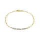 thumbnail image 1 of Pulsera Clip Casa del Anillo 2 mm ORO Solido 14K, 1 of 3