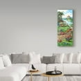 thumbnail image 3 of Trademark Fine Art ' Gazebo Garden' Canvas Art by Barbara Mock, 3 of 3