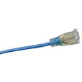 thumbnail image 3 of Southwire Coldflex 14/3 25' Blue SJTW Cold Weather Heavy Duty Outdoor Extension Cord with Lighted End, 3 of 4