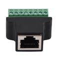 thumbnail image 1 of Adaptateur de Borne à Vis Robuste RJ45 Femelle Jack à Vis 8 Broches pour Digital DVR, 1 of 8