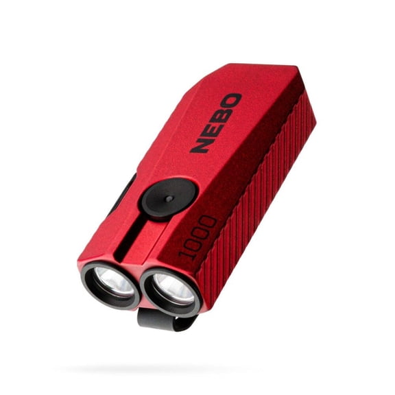 Nebo 1K Edc Compact Led Pocket Light Red