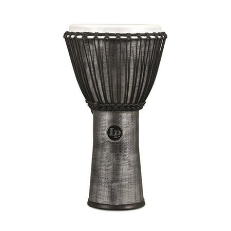 Latin Percussion LP724G Rope Djembe 11 in. Synthetic Shell & Head, Gray