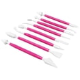thumbnail image 2 of Fondant Decorating Tool, Fondant Tool Convenient Use Practical 8Pcs  For Make Cakes For Engraving Pen Cake Supplies DIY Baking Rose Red, 2 of 8