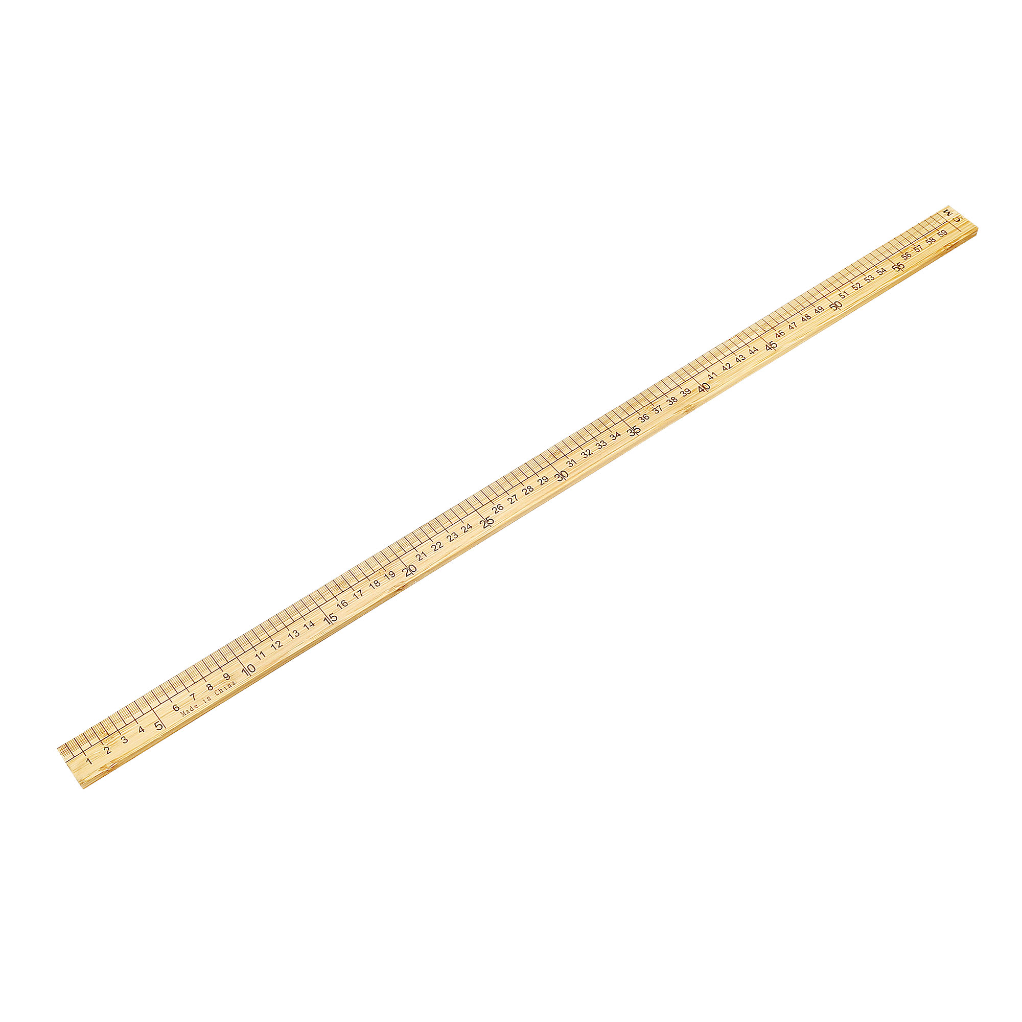 Straight Ruler 600mm 24 Inch Metric Measuring Tools Wood