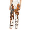 thumbnail image 3 of Balery Cowboy Riding Horse print Women's Pajama Pants,Ultra Lightweight Pjs,Lounge Pant-Small, 3 of 9