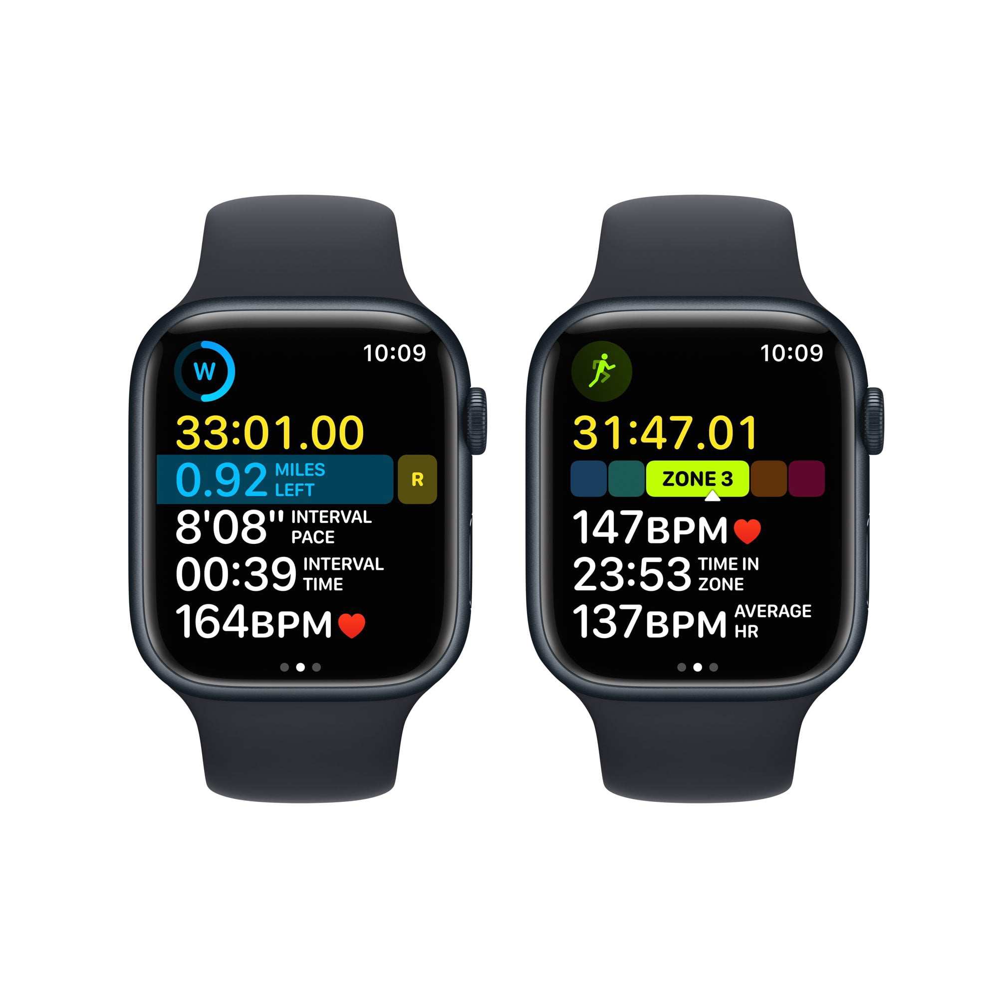 Restored Apple Watch Series 8 [GPS, 45mm] Midnight Aluminum Case with Midnight Sport Band (Refurbished)