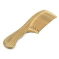 thumbnail image 4 of Onedor Handmade 100% Natural Green Sandalwood Hair Combs - Anti-Static Sandalwood Scent Natural Hair Detangler Wooden Comb (Fine Tooth), 4 of 6