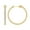 10K Yellow Gold, variant on Fine Jewelry Sterling Silver Round Shaped Diamond Hoop-Round Round Hoop Earrings (1 7/8 cttw, I-J Color, I2-I3 Clarity)