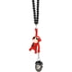 thumbnail image 5 of Use Monkey Car Charm Gafas de sol colgantes espejo retrovisor interior (rojo y pinza de freno), 5 of 5