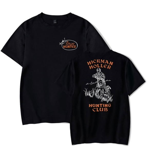 Tyler Childers Snipe Hunting Club T-shirt Crewneck Short Sleeve Tee Casual Unisex Tops