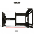 thumbnail image 4 of Soporte Articulado para TV Gecko GK-ART90 32-90” 75kg Doble Brazo VESA 700×450 Inclinación ±15° Fácil Instalación, 4 of 9