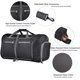 thumbnail image 2 of Bolsa de Viaje y Deporte de Lona Plegable Mochila Unisex, Gym Duffle Bag con un Bolsillo Separado para el Calzado para Mujeres y Hombres, 2 of 4