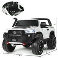 thumbnail image 7 of Infans 2*12V Licensed Toyota Hilux Ride On Truck Car 2-Seater 4WD Remote Control White, 7 of 7