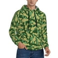 thumbnail image 2 of Fotbe Men's Hoodie with Crayfish Army Pattern - Kangaroo Pocket Pullover Hooded Sweatshirt, Perfect for Daily Wear, Travel, and Home-4X-Large, 2 of 7