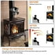 thumbnail image 3 of Fireplace Fan Stove Fan 4Blades Heat Powered Stove Fans for Wood Log Burner Fireplace Magnetic Smoke Pipe Fireplace Fan, 3 of 5