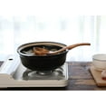 thumbnail image 4 of Utensilios de cocina de madera Utensilio de cocina, utensilios de cocina de madera de teca natural Set Espátula de madera dura antiadherente y cucharas de madera, 4 of 8
