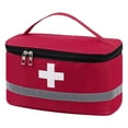 thumbnail image 1 of First Aid Bag Empty Travel Rescue Bag First Responder Storage Medicine Emergency Bag for Car Home Office Outdoor, 1 of 5