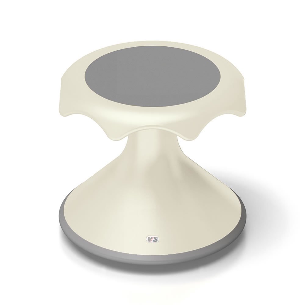 Hokki Stool Flexible Ergonomic Seating 12" White