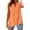 Orange, variant on Womens Athletic Tops Shirts Sleeveless For Wear Features Button Closure Ideal Plus Size Shirts,Black,L