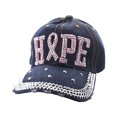 thumbnail image 1 of Gorra de Béisbol Chic Headwear Angustiada Denim Oscuro, 1 of 1