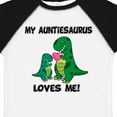 thumbnail image 4 of Inktastic My Auntiesaurus Loves Me Boys or Girls Toddler T-Shirt, 4 of 5