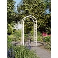 thumbnail image 5 of Vita 39 in L x 23 in W x 81 in H Athens Vinyl Arbor, White, VA68111, 5 of 7