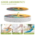 thumbnail image 3 of 3 Pack Dish Sponges Bulk Natural Sponges Household Cleaning Sponge Non-Scratch for Kitchen Dishwashing and Cleaning Dishes Birds on A Wire, 3 of 7